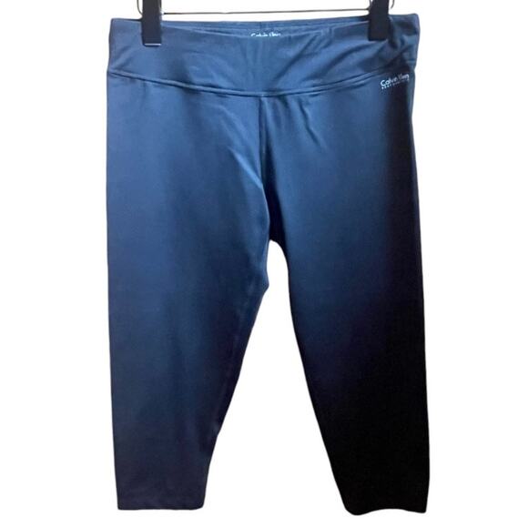 Calvin Klein Performance Quick Dry Cropped  Leggings - Picture 1 of 4